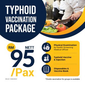 typhoid vaccination package